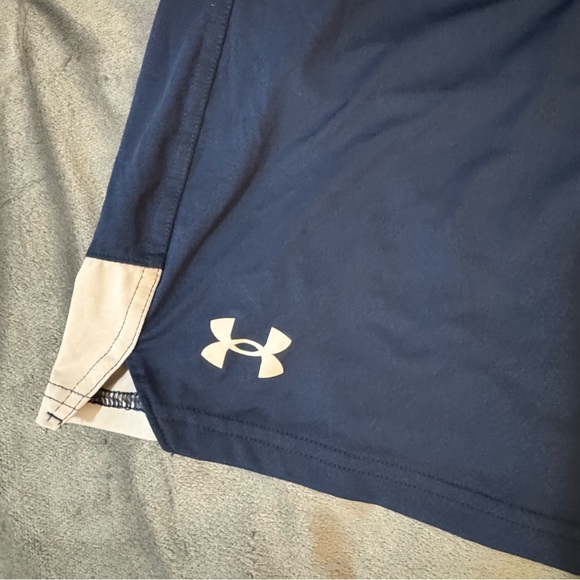 Under Armour Blue Athletic Shorts with Elastic Waistband

#1071 - Picture 2 of 9